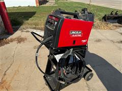 Lincoln Electric 180 Easy Mig Wire Welder On Cart 