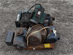 Pallet Of 6 Electric Motors 