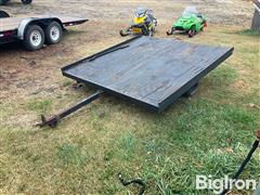 1982 Sno-Bird S/A Tilt Flatbed Trailer 