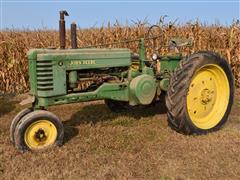 1951 John Deere B 2WD Tractor 