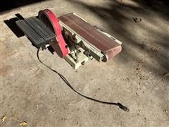 Belt Sander W/Adjustable Wheel Sander 