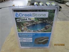 Creek Stone Submersible Pond Pump 