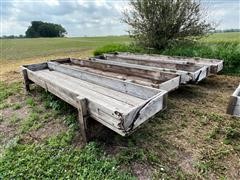Wooden Feed Bunks 