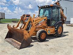 2007 Case 580 Super M Series 3 4x4 Loader Backhoe W/4-IN-1 Bucket & Extendahoe 