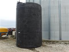 4500 Gallon Vertical Poly Storage Tank 