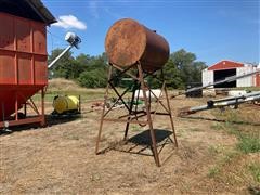 300 Gallon Fuel Tank W/ Stand 