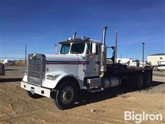 1988 Freightliner FLD120 T/A Flatbed Truck 