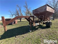 S/A Homemade Gooseneck Gravity Wagon Trailer 