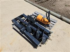 2024 Post Hole Auger Skid Steer Attachment 