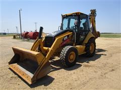 2010 Caterpillar 420E 4x4 Loader Backhoe W/Extendahoe 