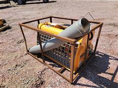 2023 Land Honor Double Discharge Concrete Mixer Skid Steer Attachment 