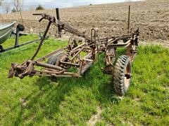 Antique 3 Bottom Plow 