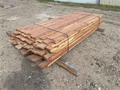 1" X 4" X 8' #1 Cedar Lumber 