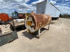 750-Gallon Fuel Tank On Steel Base 