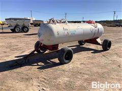 1,000-Gallon NH3 Tank On Running Gear 