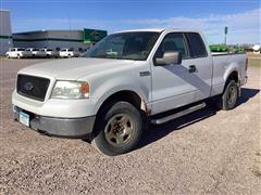 2005 Ford F150 XLT 4x4 Extended Cab Pickup 