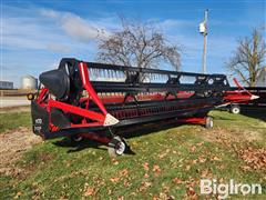 1990 Case IH 1020 Platform Head W/Header Trailer 