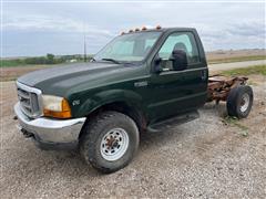 1999 Ford F350 Super Duty 4x4 Cab & Chassis 