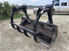 2012 New Holland Loader Bucket W/Grapple 