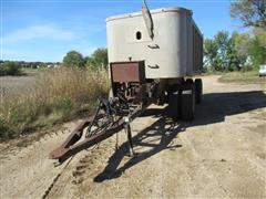 Converted Pup Dump Manure Trailer 