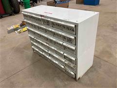 Weather Guard 36 Compartment Parts Bin 