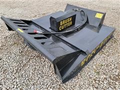 2022 Mower King SSRC72 Rotary Brush Cutter Skid Steer Attachment 