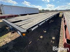 2002 Fruehauf T/A Flatbed Trailer 