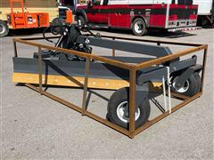 2023 Handy HSGB96 6-Way Skid Steer Grader Blade 