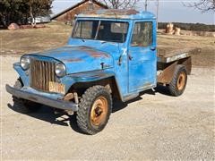 1949 Willys 1 Ton 4WD Stake Truck 