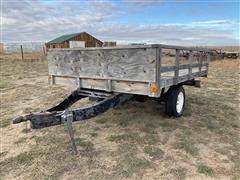 Shopbuilt S/A B/P Flatbed w/ Side Rails 