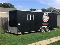 2018 Covered Wagon Food Truck T/A Enclosed Trailer 