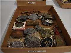 Flat Of Belt Buckles 