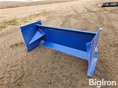 Snow Pusher Skid Steer Attachment 