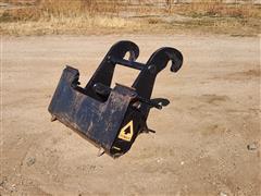 Dymax Loader To Skid Steer Quick Attachment 