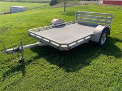 2015 Alcom LLC Cargo Pro S/A Aluminum Utility Trailer 