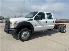 2013 Ford F550 Super Duty 4x4 Crew Cab & Chassis 