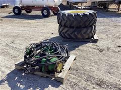 John Deere Combine Rear Wheel Assist Assembly 