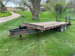 1993 Tailwind Deckover T/A Flatbed Trailer 