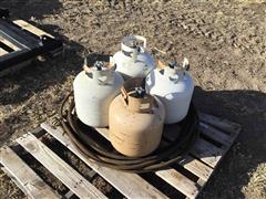 Propane Tanks And Hose 