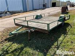 Shop Built 12’ S/A Utility Trailer 