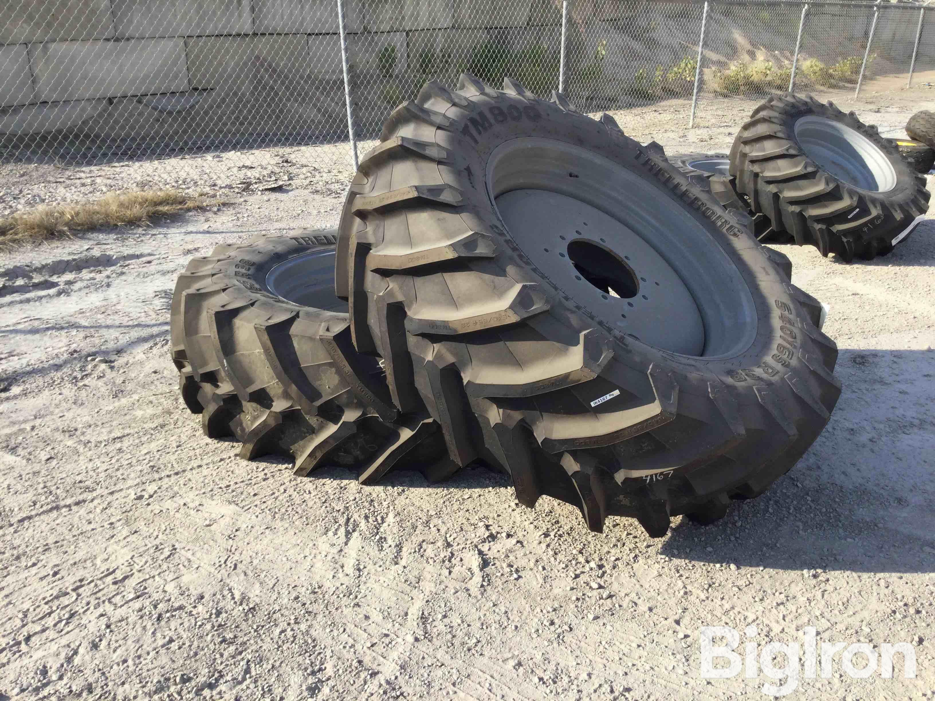 Trelleborg 540/65 R38 Rear Tires & Wheels 