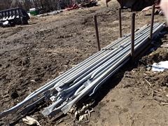 16'X2.25" Galvinized Support Pipe 