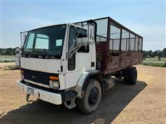 1993 Ford CF8000 S/A Cabover Side-Dump Truck 