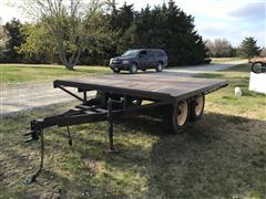 T/A Flatbed Trailer 