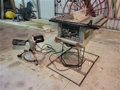 Craftsman /Delta Compound Miter Saw & Table Saw 