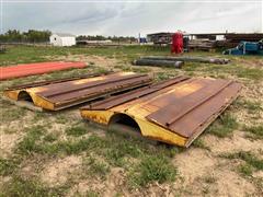 Steel Drive Over Road Crossing 