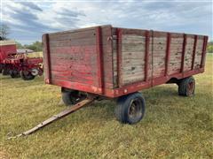 14' Wooden Barge Box Wagon 