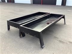 7.5' Steel Feed Troughs 