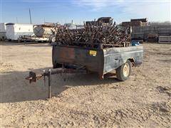 Concrete Stakes & Pickup Box Trailer 