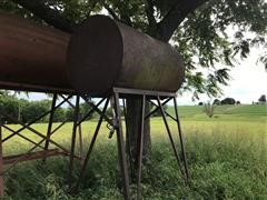 Fuel Barrel On Stand 